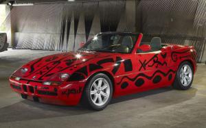 BMW Z1 Art Car by A.R. Penck 1991 года